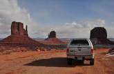 A Fiona visita o Monument Valley, no Arizona, nos Estados Unidos